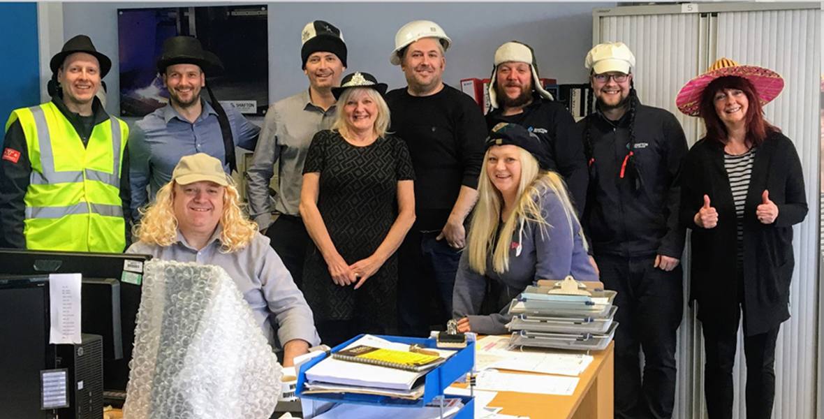 Hats Off to Shafton Fundraisers Specialist Protective Coatings Hats Off to Shafton Fundraisers Specialist Protective Coatings